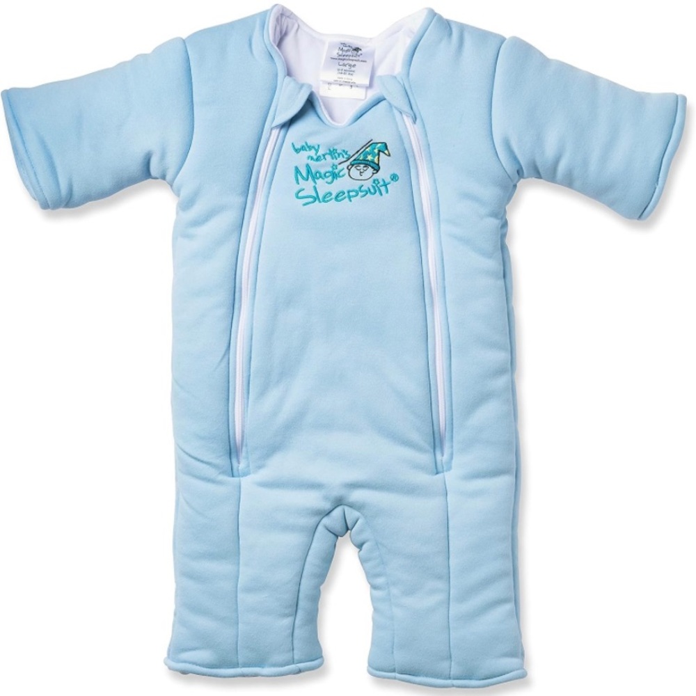 Magic Merlin Sleepsuit Blue Large (6-9m) NWT